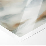 Abstract Nature Prints - Misty Mountain Serenity Wall Art