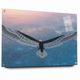 Stunning Birds of Prey Nature Art – Soaring Eagle Wall Decor Canvas