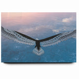 Stunning Birds of Prey Nature Art – Soaring Eagle Wall Decor Canvas