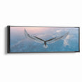 Stunning Birds of Prey Nature Art – Soaring Eagle Wall Decor Canvas