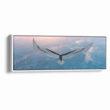 Stunning Birds of Prey Nature Art – Soaring Eagle Wall Decor Canvas