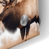 Graceful Antelope Wildlife Art - Elegant African Antelope Print Canvas