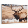Graceful Antelope Wildlife Art - Elegant African Antelope Print Canvas