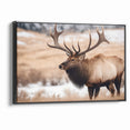 Graceful Antelope Wildlife Art - Elegant African Antelope Print Canvas