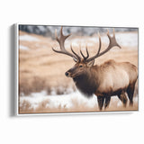 Graceful Antelope Wildlife Art - Elegant African Antelope Print Canvas