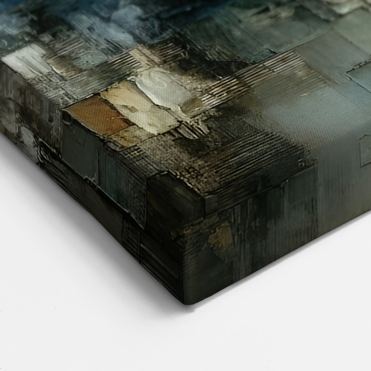 Artistic Landscape Designs - Moonlit Mosaic Reflection Wall Art