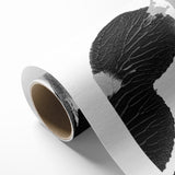 Textured Black and White Abstract Art | Monochrome Canvas Design