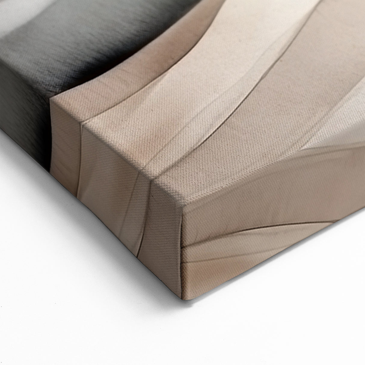 Contemporary Landscape Abstract Art - Serene Desert Scenery Wall Decor