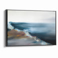 Abstract Scenery Canvas - Serene Coastal Horizon Wall Art