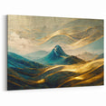 Artistic Landscape Designs - Enchanted Mountain Abstract Wall Art
