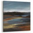 Modern Landscape Abstract Art - Earthy Horizon Wall Decor