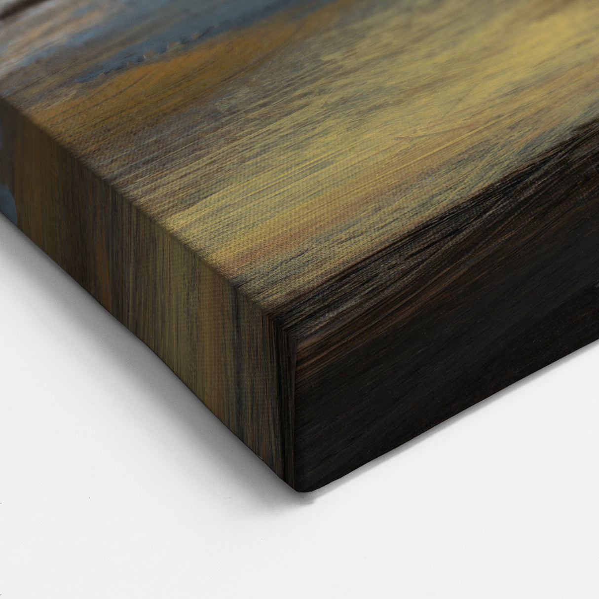 Modern Landscape Abstract Art - Earthy Horizon Wall Decor