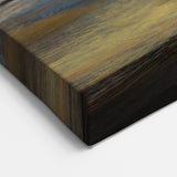 Modern Landscape Abstract Art - Earthy Horizon Wall Decor