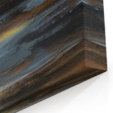 Modern Landscape Abstract Art - Earthy Horizon Wall Decor