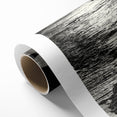 Abstract Nature Prints - Shimmering Black and White Beach Waves Wall Art