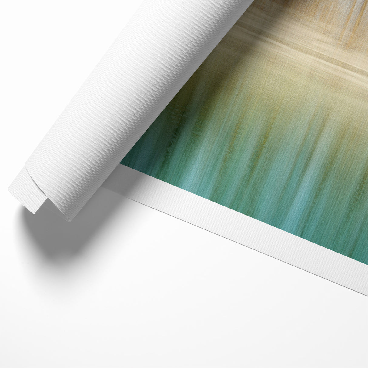 Colorful Abstract Landscapes - Tranquil Reflection Abstract Wall Art