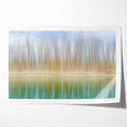 Colorful Abstract Landscapes - Tranquil Reflection Abstract Wall Art