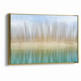 Colorful Abstract Landscapes - Tranquil Reflection Abstract Wall Art