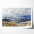 Abstract Nature Prints - Dynamic Textured Seascape Wall Art