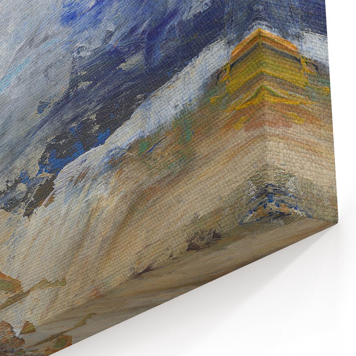 Abstract Nature Prints - Dynamic Textured Seascape Wall Art