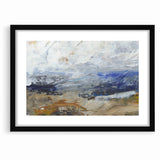 Abstract Nature Prints - Dynamic Textured Seascape Wall Art