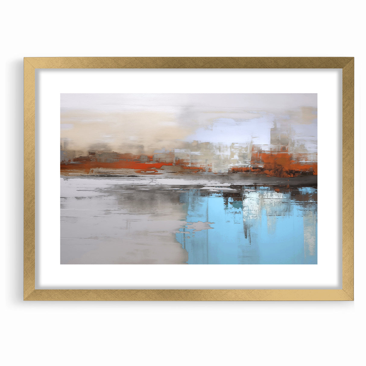 Contemporary Landscape Prints - Warm and Cool Tones Dynamic Wall Art