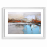 Contemporary Landscape Prints - Warm and Cool Tones Dynamic Wall Art