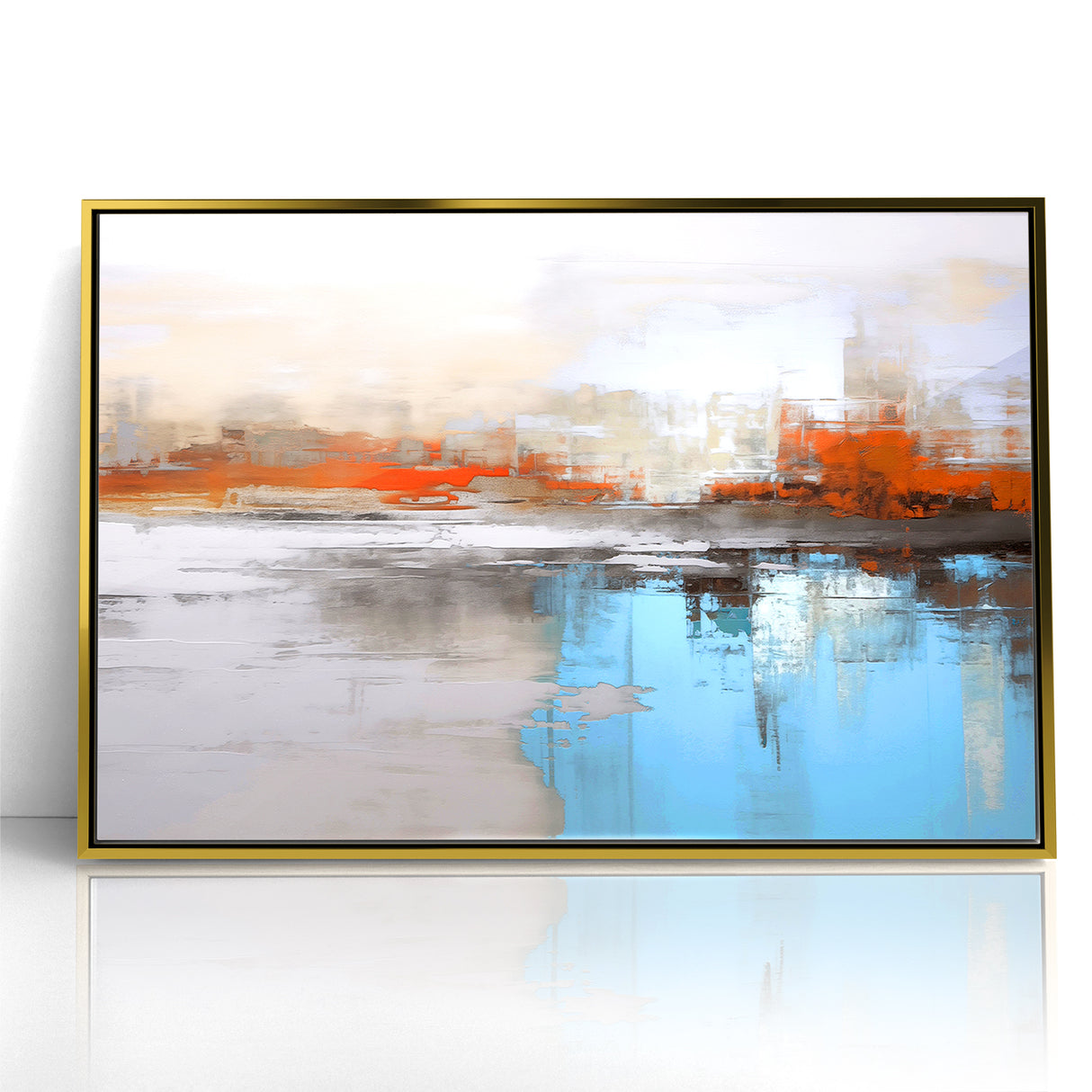 Contemporary Landscape Prints - Warm and Cool Tones Dynamic Wall Art