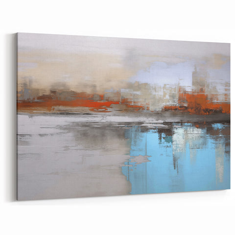 Contemporary Landscape Prints - Warm and Cool Tones Dynamic Wall Art