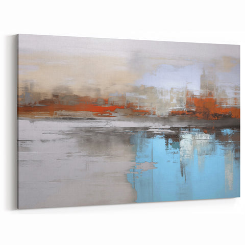Contemporary Landscape Prints - Warm and Cool Tones Dynamic Wall Art
