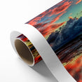 Colorful Abstract Landscapes - Dramatic Sunset Reflection Wall Art