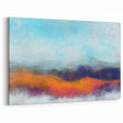 Colorful Abstract Landscapes - Vibrant Mountain Vista Wall Art