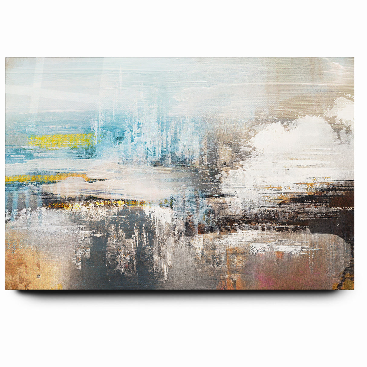 Dynamic Strokes and Lines Abstract Art on Canvas