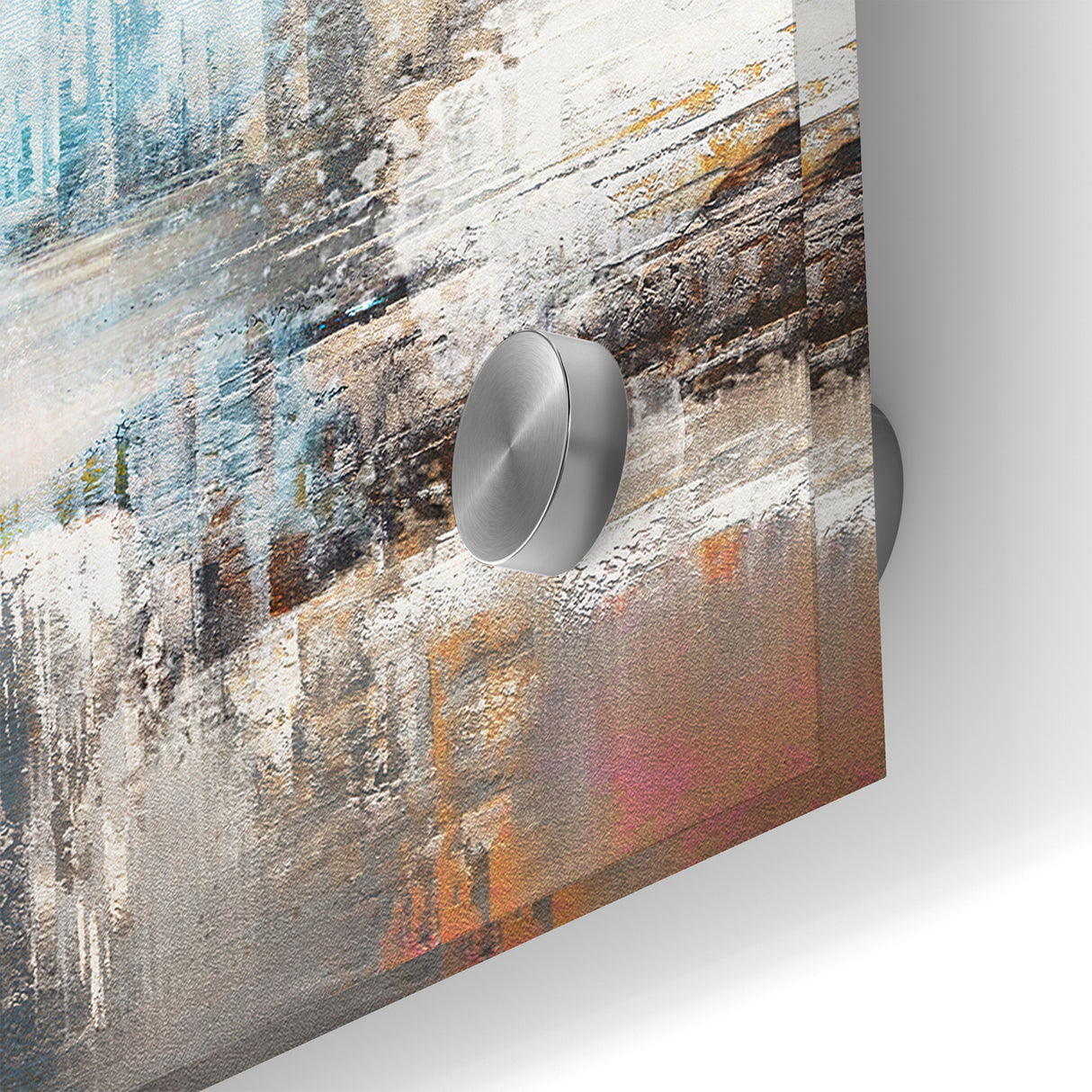 Dynamic Strokes and Lines Abstract Art on Canvas