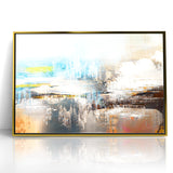 Dynamic Strokes and Lines Abstract Art on Canvas