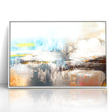 Dynamic Strokes and Lines Abstract Art on Canvas