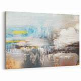 Dynamic Strokes and Lines Abstract Art on Canvas