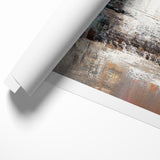 Dynamic Strokes and Lines Abstract Art on Canvas
