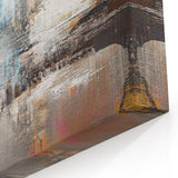 Dynamic Strokes and Lines Abstract Art on Canvas