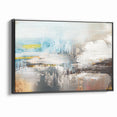 Dynamic Strokes and Lines Abstract Art on Canvas