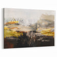 Contemporary Geometric Line and Brush Strokes Art