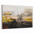 Contemporary Geometric Line and Brush Strokes Art