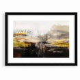 Contemporary Geometric Line and Brush Strokes Art