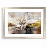 Modern Abstract Line and Strokes Art on Canvas