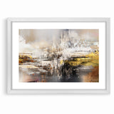 Modern Abstract Line and Strokes Art on Canvas