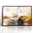 Modern Abstract Line and Strokes Art on Canvas