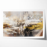 Modern Abstract Line and Strokes Art on Canvas