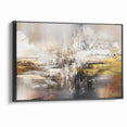 Modern Abstract Line and Strokes Art on Canvas
