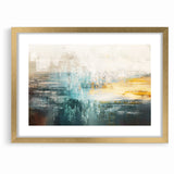 Modern Strokes and Lines Abstract Art on Canvas