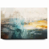 Modern Strokes and Lines Abstract Art on Canvas